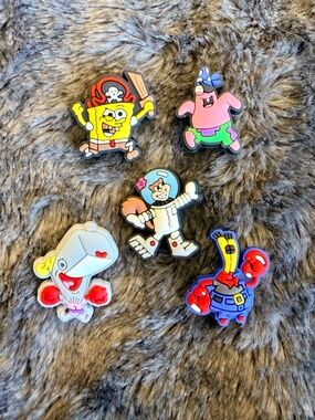 SpongeBob Jibbitz, Croc Charms - Set # 20